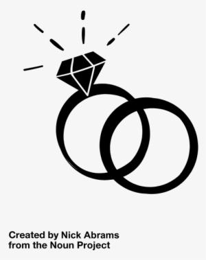 Wedding Rings Icon - Illustration #3425914