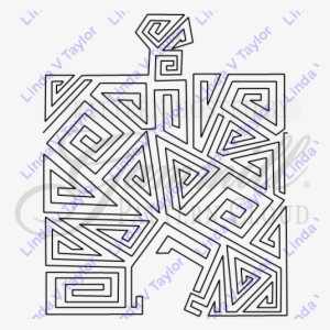 Lt 2212 Tt Greek Key - Line Art #3426251