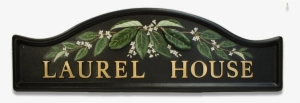 Laurel Leaves House Sign - Ulmus Alata #3426493