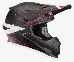 Dirt Bike Helmets Full Face - Thor Sector Hype Pink #3426688