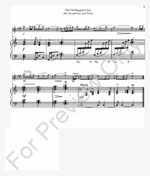 The Old Rugged Cross Thumbnail - Sheet Music #3427183