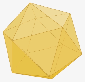 Icosahedron Gold #3427367