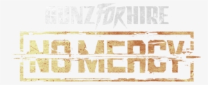 Gunz For Hire - No Mercy Gunz For Hire Logo #3427483