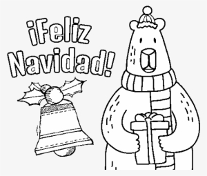 Desenho De Cartão Do Feliz Natal Para Colorir - Feliz Navidad Dibujo #3428252