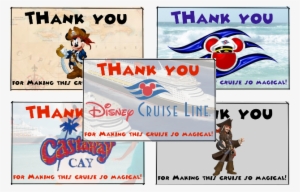 Disney Cruise Line Thank You - Disney Cruise Thank You #3428426