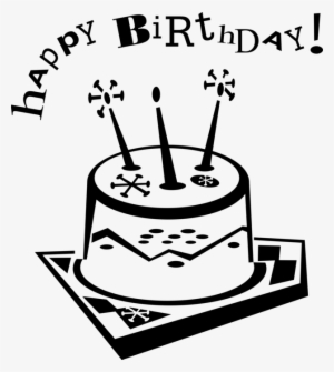 Vector Illustration Of Happy Birthday Greetings With - Birthday #3428575