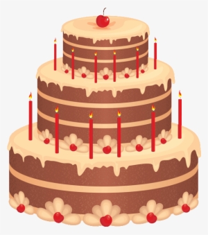 Free Download Birthday Cake Vector Clipart Birthday - Birthday Cake Vector #3428604