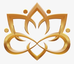 Golden Lotus Logo - Лотос Знак #3429216