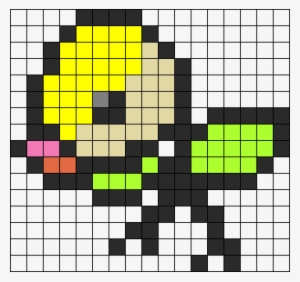 Bellsprout Perler Bead Pattern / Bead Sprite - Pokemon Pixel Art Bellsprout #3429850