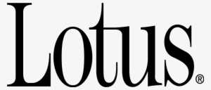 Free Vector Lotus Logo2 - Lotus Software Logo #3430004