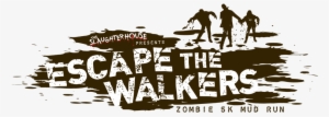 Zombie Run - Zombie Walkers Logo #3430180
