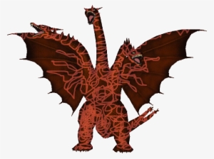 Omega King Ghidorah - King Ghidorah Png #3430312