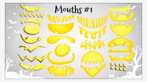 These Slides Contain Images That You Can Copy And Paste - Simple Jack O Lantern Eyes #3430894