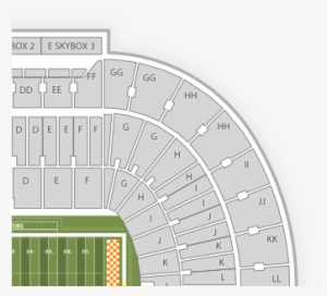Neyland Stadium Seating Chart #3431088