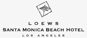Loews Santa Monica Beach Hotel Logo Png Transparent - Loews Santa Monica Logo #3431090