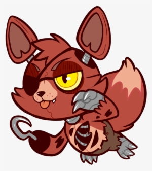 Have A Cute Little Foxy On Your Dash C - Fnaf Old Foxy Chibi #3431206