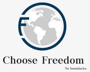 Choose Freedom Logo 2 - Airplane Around The World Png #3431763