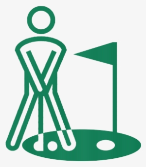 Welcome At Glowgolf® - Minigolf Logo #3432470