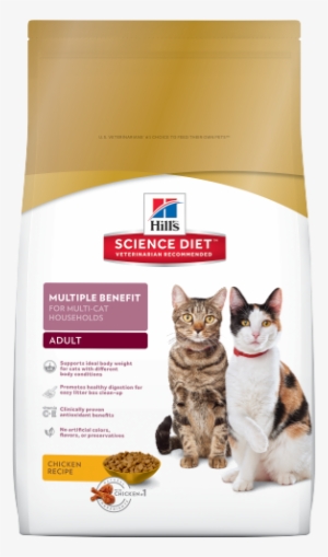 Precisely Balanced Nutrition For The Unique Needs Of - Science Diet Multiple Benefit Cat Food #3432671