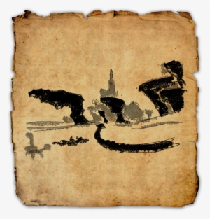 Auridon Treasure Map I - Elder Scrolls Treasure Map #3433433