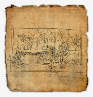 Iii Rift Treasure Elder Scrolls Picturesque Png Iii - Elder Scrolls Treasure Map #3433481