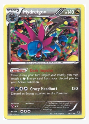 Hydreigon Png #3433808