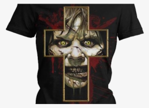 Regan's Curse T Shirt By Fright Rags - Exorcist Linda Blair T Shirt #3434613