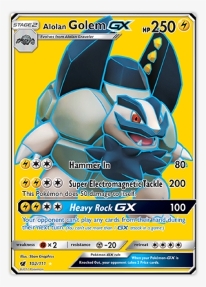 [ Img] - Golem Gx Pokemon Card #3435309