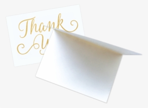 Thank You Card Set Gold Foil #3435311
