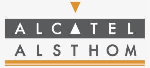 Alcatel Alsthom 01 Logo Png Transparent - Alcatel Alsthom Logo #3435619
