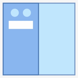 Navigation Toolbar Left Icon - Cobalt Blue #3435751