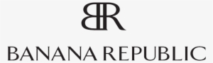 Banana Republic - Sort - Banana Republic Eyewear Logo #3435885