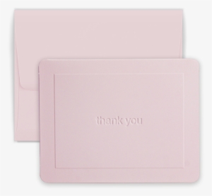 Pink Thank You Note - Ivory #3436242