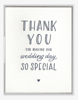 Wedding Day Thank You Wedding - Greeting Card #3436691