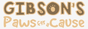 Gibson's Paws Logo - Logo #3437416