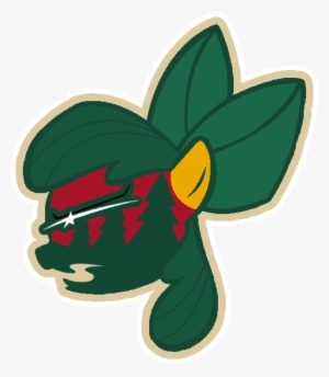 Apple Bloom, Artist - Print: Minnesota Wild 2011 Team Logo, 14x11in. #3437418