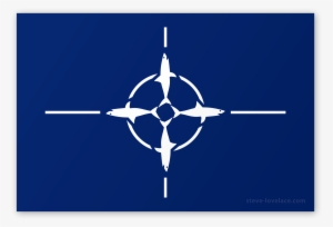 Shark Nato / Sharknado Flag - Cross #3438421