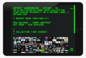 Du-vhs = What Tv Would Be If It Were Glitchy, Nerdy, - Detroit Underground #3438952