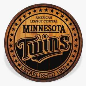 Minnesota Twins Barrel Top Sign - Minnesota Twins Mlb Logo Hitch Cover #3439801