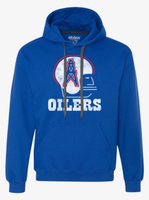 Houston Oiler Retro Logo G925 Gildan Heavyweight Pullover - Don T Mess With A Jersey Girl #3440692