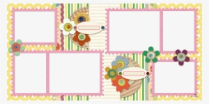 Plantilla Scrapbook 1 - Picture Frame #3440855