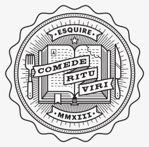 Series Of Crests For Esquire Feature "eat Like A Man - Astrology #3440945