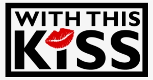 With This Kiss - Car Stickers Lips Smiling Sticker #3441041