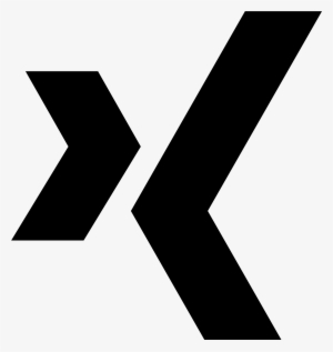 Xing,black - Icon Xing #3441259