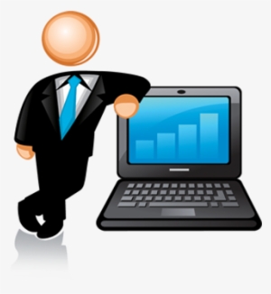 Boneco Computador Png - Business 3d Vector #3441464