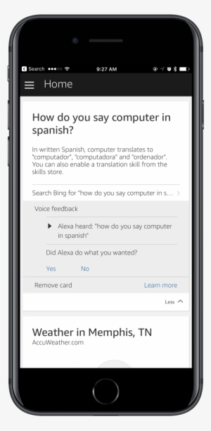 Alexa App - Success Factors Performance And Goal Mobile #3441514