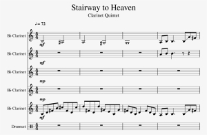 Stairway To Heaven Sheet Music 1 Of 23 Pages - Clarinet Trumpet Duet #3441574