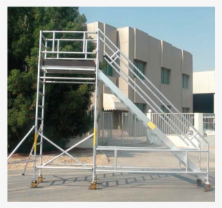 Stairway Mobile Tower - Aluminium Mobile Scaffolding Layher #3441602