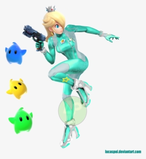 Zero Suit Rosalina By Lucaspol - Princesa Rosalina Súper Smash Bros #3441674