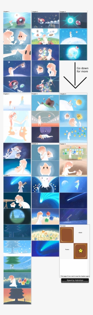 Click For Full Sized Image Rosalina's Story - Mario Galaxy Rosalina Book #3441916